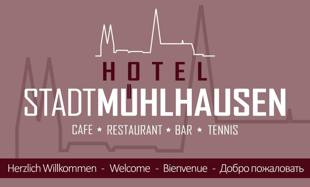 Hotel Stadt Muehlhausen Экстерьер фото